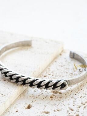 Dannijo Metal Cuff Bracelet Silver